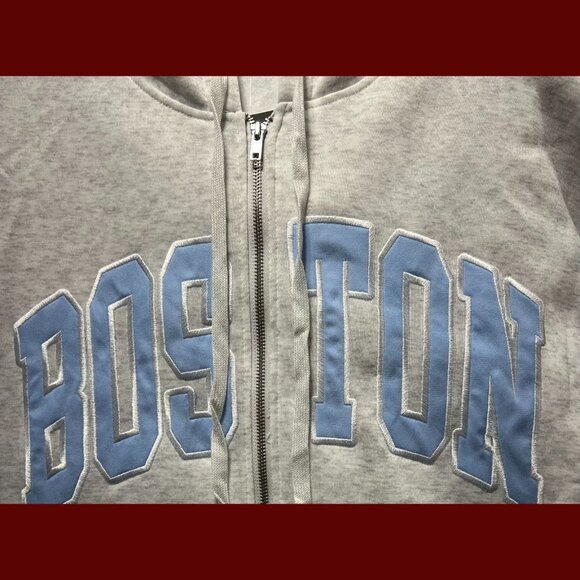 Rue 21 - Men's Long Sleeve Hooded Sweatshirt - Gray - Small - Picture 10 of 14